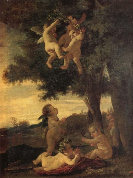 Nicolas Poussin Cupids and Genii Germany oil painting art